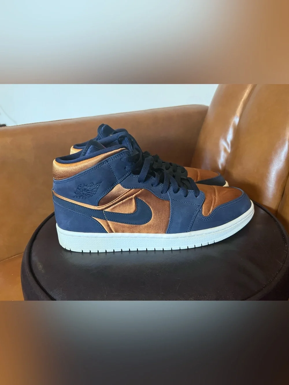 Nike Air Jordan 1 Mid SE 'Obsidian Desert Ochre' men’s size 12